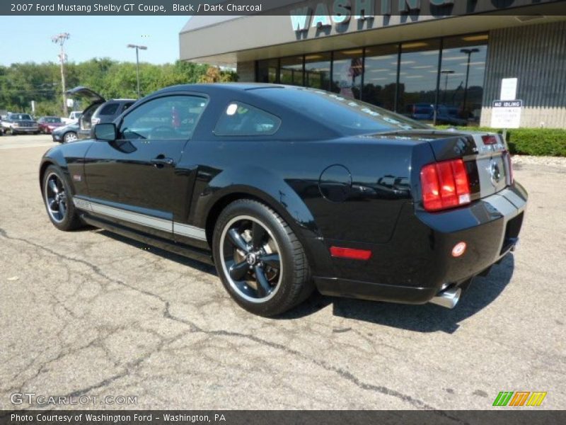 Black / Dark Charcoal 2007 Ford Mustang Shelby GT Coupe