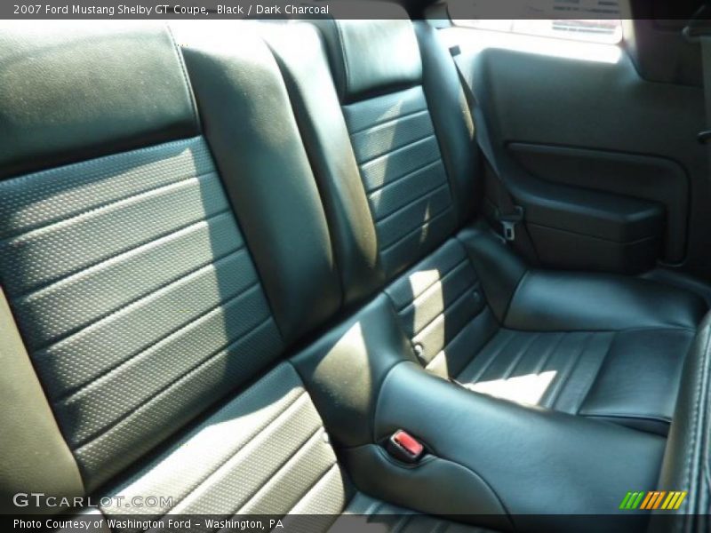 Black / Dark Charcoal 2007 Ford Mustang Shelby GT Coupe
