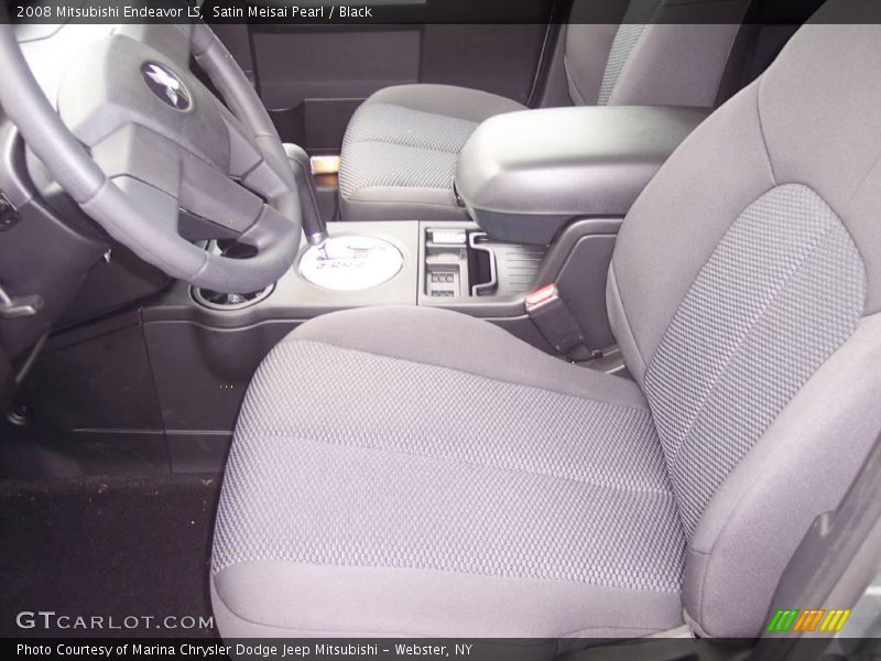 Satin Meisai Pearl / Black 2008 Mitsubishi Endeavor LS