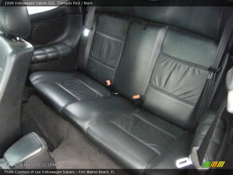 Tornado Red / Black 1998 Volkswagen Cabrio GLS