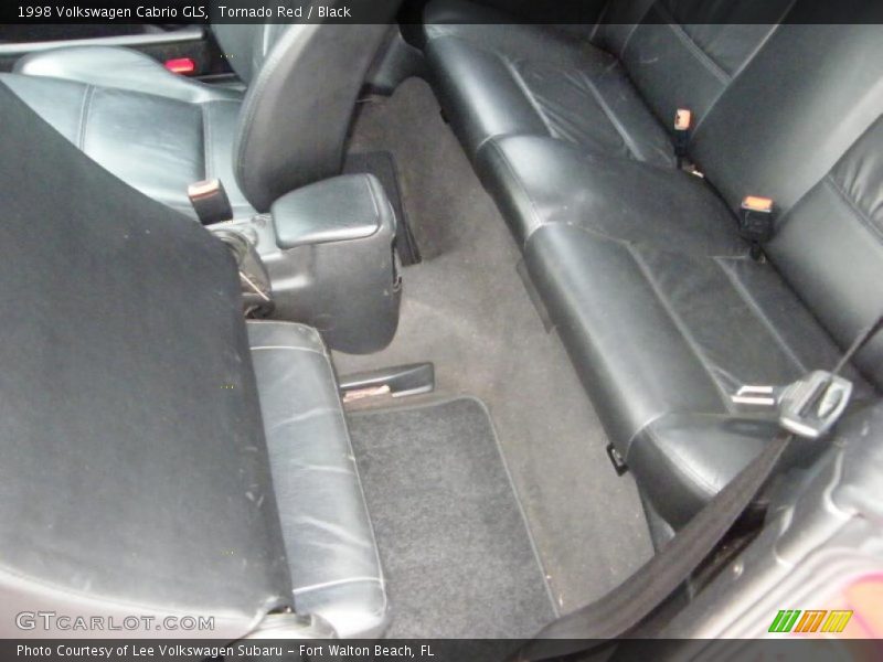 Tornado Red / Black 1998 Volkswagen Cabrio GLS