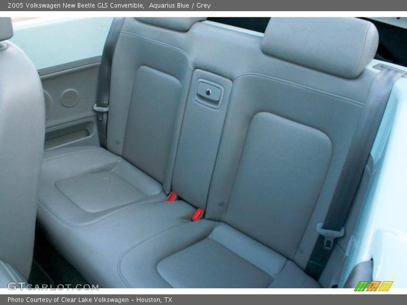 Aquarius Blue / Grey 2005 Volkswagen New Beetle GLS Convertible
