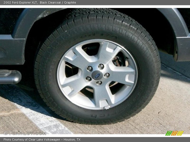 Black Clearcoat / Graphite 2002 Ford Explorer XLT