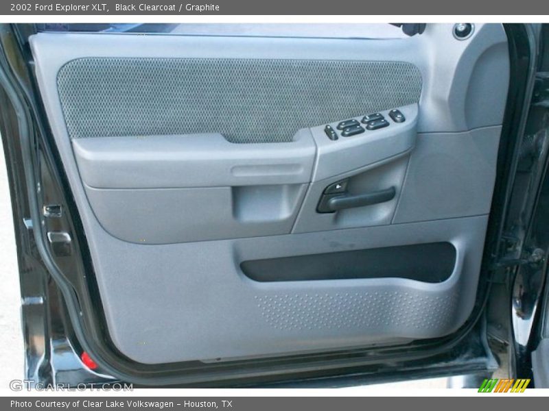 Black Clearcoat / Graphite 2002 Ford Explorer XLT