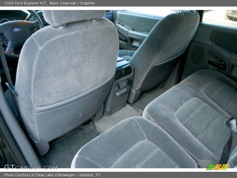 Black Clearcoat / Graphite 2002 Ford Explorer XLT
