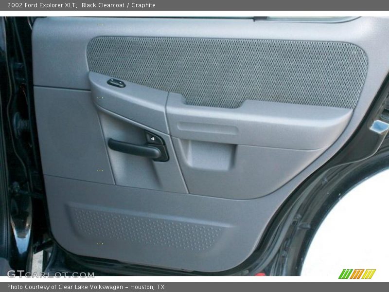 Black Clearcoat / Graphite 2002 Ford Explorer XLT
