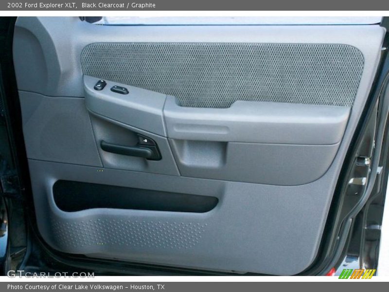 Black Clearcoat / Graphite 2002 Ford Explorer XLT