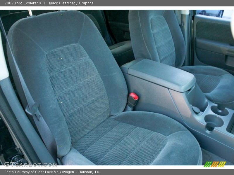 Black Clearcoat / Graphite 2002 Ford Explorer XLT