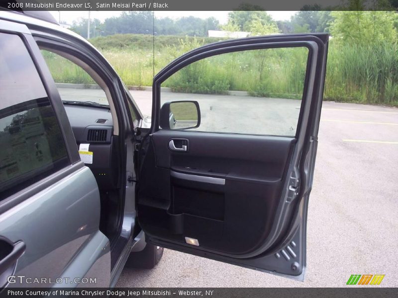 Satin Meisai Pearl / Black 2008 Mitsubishi Endeavor LS