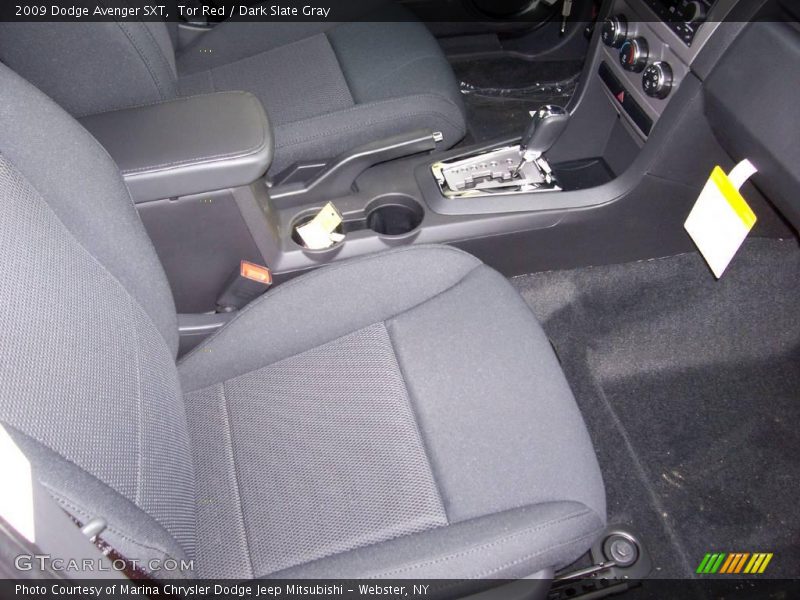 Tor Red / Dark Slate Gray 2009 Dodge Avenger SXT