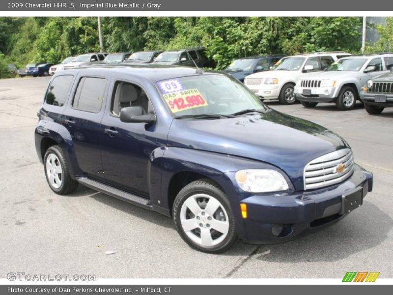 Imperial Blue Metallic / Gray 2009 Chevrolet HHR LS