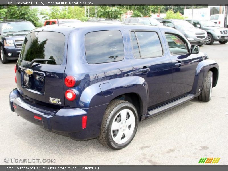 Imperial Blue Metallic / Gray 2009 Chevrolet HHR LS