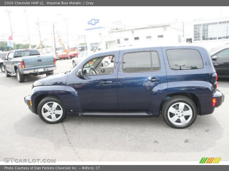 Imperial Blue Metallic / Gray 2009 Chevrolet HHR LS