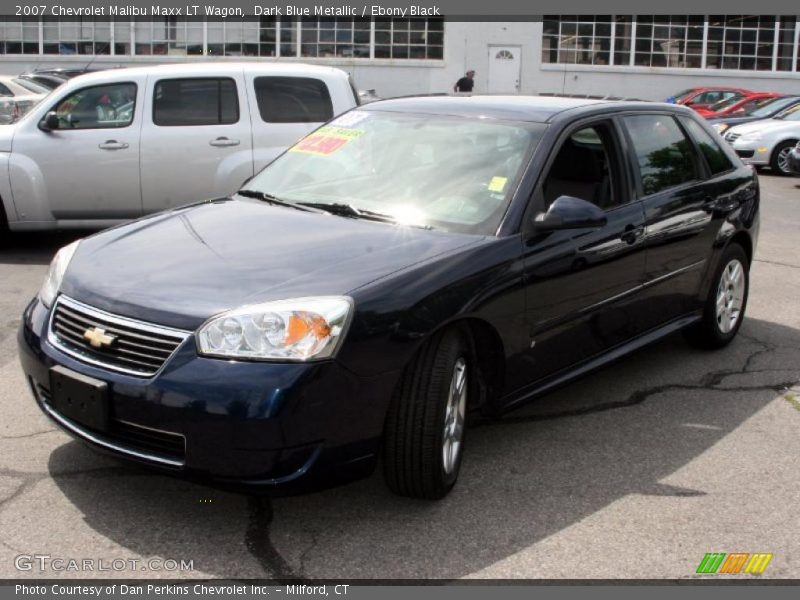 Dark Blue Metallic / Ebony Black 2007 Chevrolet Malibu Maxx LT Wagon
