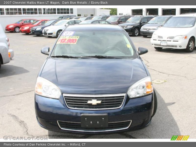 Dark Blue Metallic / Ebony Black 2007 Chevrolet Malibu Maxx LT Wagon