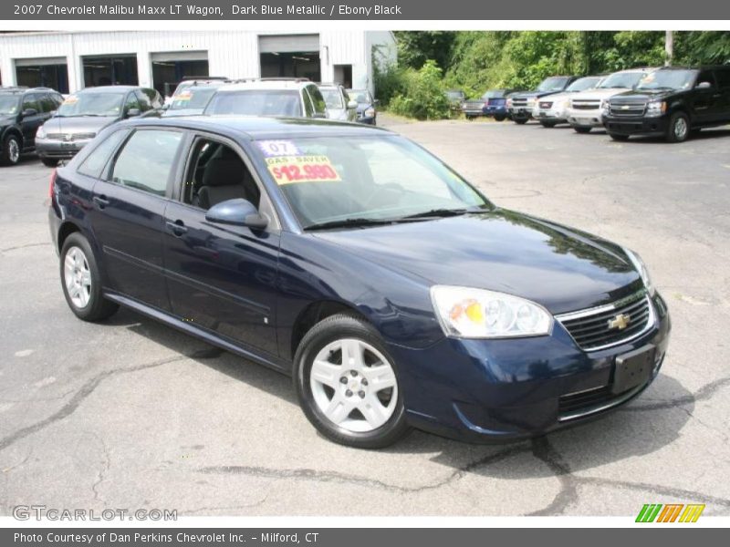 Dark Blue Metallic / Ebony Black 2007 Chevrolet Malibu Maxx LT Wagon
