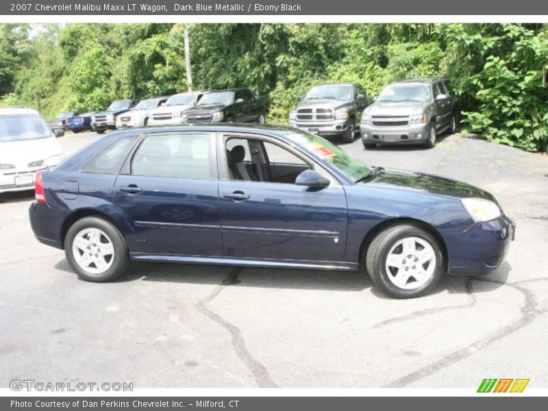 Dark Blue Metallic / Ebony Black 2007 Chevrolet Malibu Maxx LT Wagon