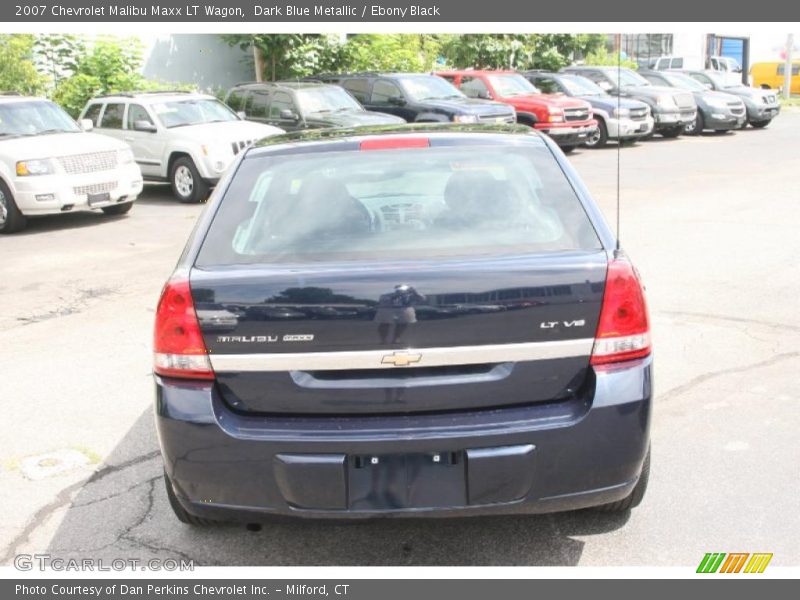 Dark Blue Metallic / Ebony Black 2007 Chevrolet Malibu Maxx LT Wagon