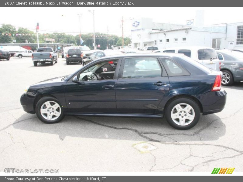 Dark Blue Metallic / Ebony Black 2007 Chevrolet Malibu Maxx LT Wagon