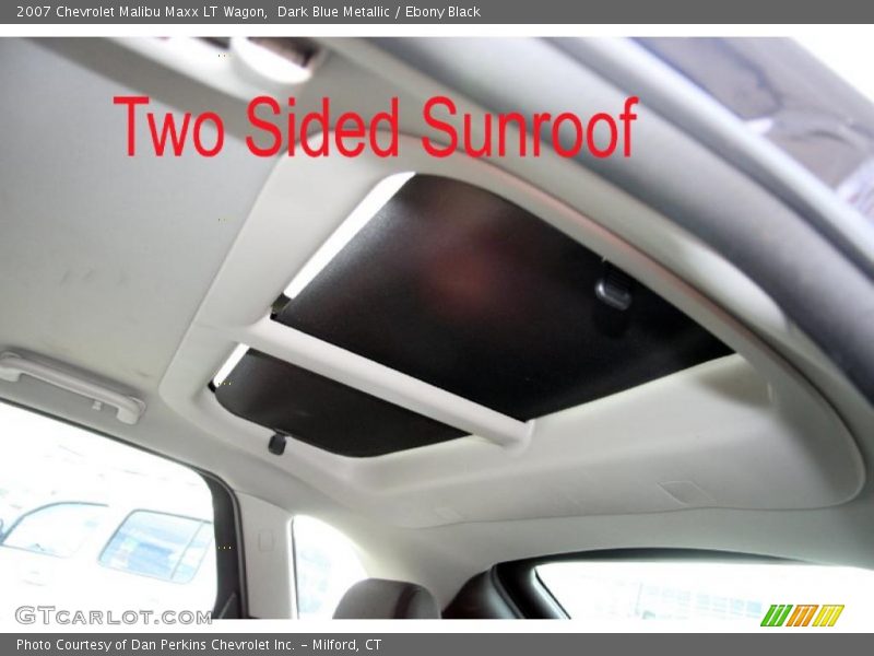 Dark Blue Metallic / Ebony Black 2007 Chevrolet Malibu Maxx LT Wagon