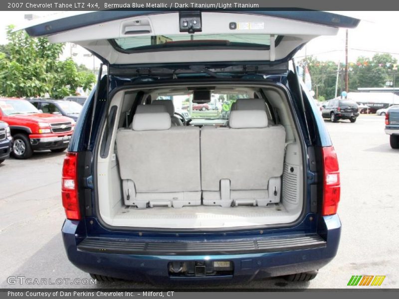 Bermuda Blue Metallic / Dark Titanium/Light Titanium 2007 Chevrolet Tahoe LTZ 4x4