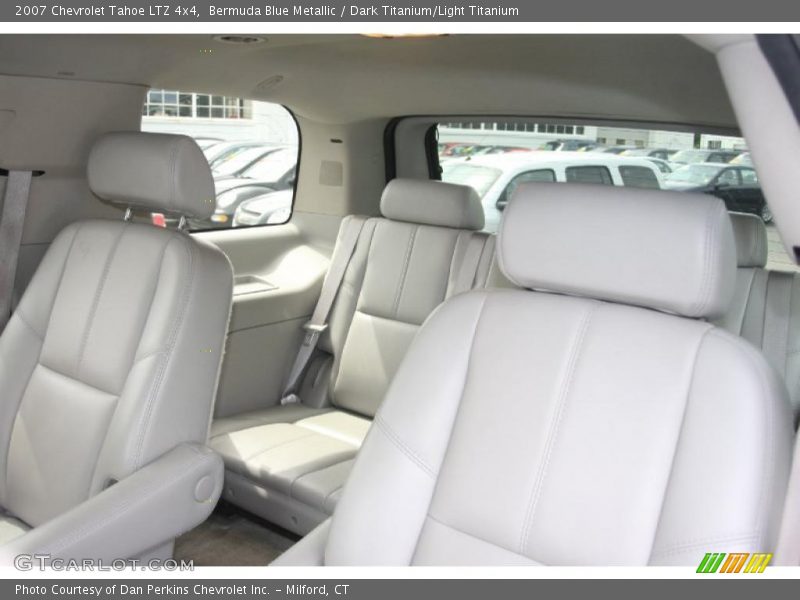 Bermuda Blue Metallic / Dark Titanium/Light Titanium 2007 Chevrolet Tahoe LTZ 4x4