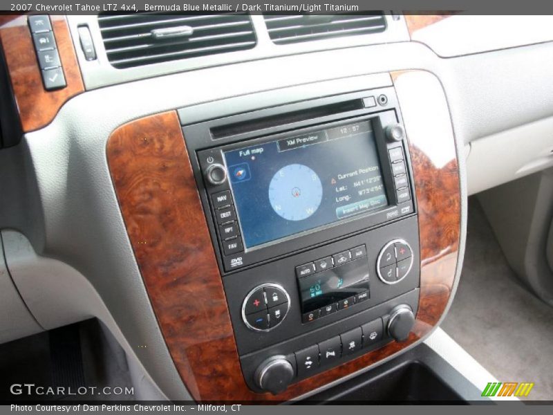 Bermuda Blue Metallic / Dark Titanium/Light Titanium 2007 Chevrolet Tahoe LTZ 4x4