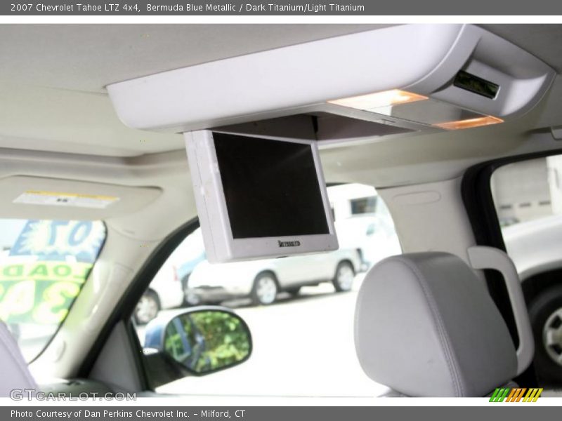 Bermuda Blue Metallic / Dark Titanium/Light Titanium 2007 Chevrolet Tahoe LTZ 4x4