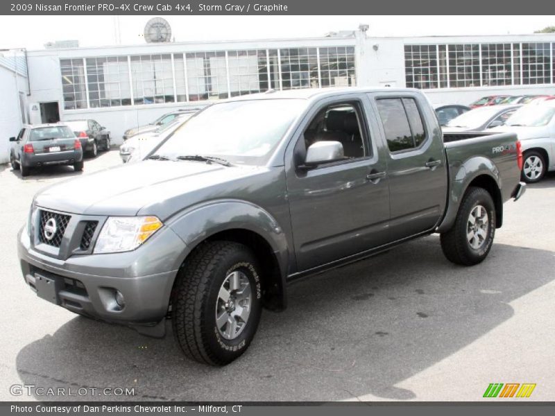 Storm Gray / Graphite 2009 Nissan Frontier PRO-4X Crew Cab 4x4