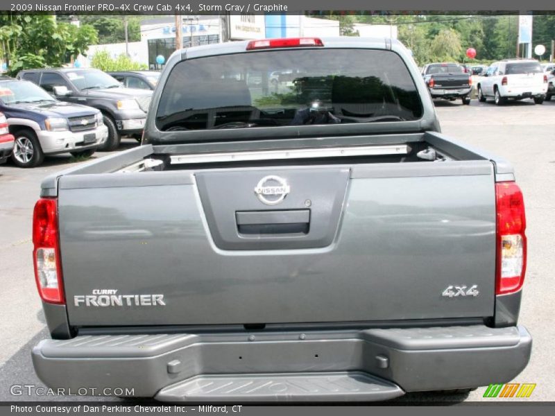 Storm Gray / Graphite 2009 Nissan Frontier PRO-4X Crew Cab 4x4