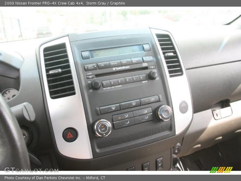 Storm Gray / Graphite 2009 Nissan Frontier PRO-4X Crew Cab 4x4