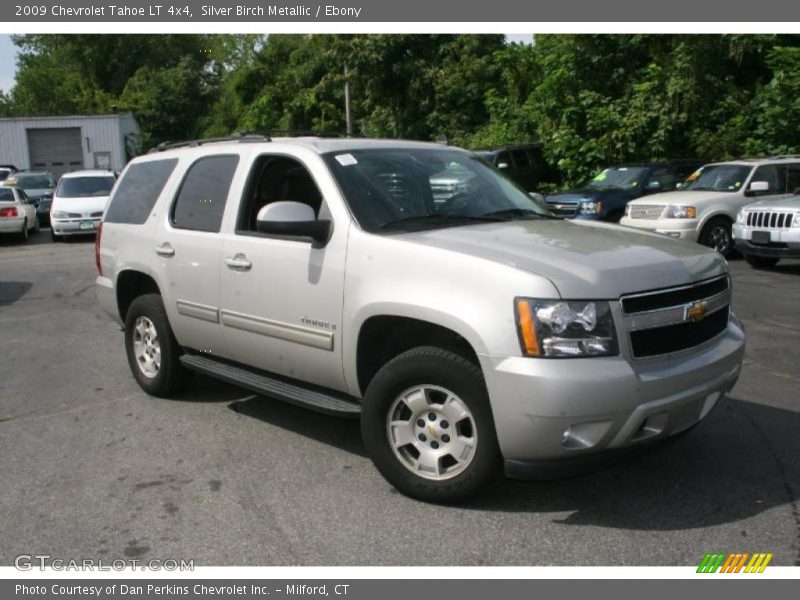 Silver Birch Metallic / Ebony 2009 Chevrolet Tahoe LT 4x4