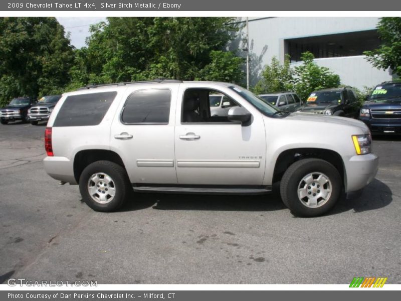 Silver Birch Metallic / Ebony 2009 Chevrolet Tahoe LT 4x4