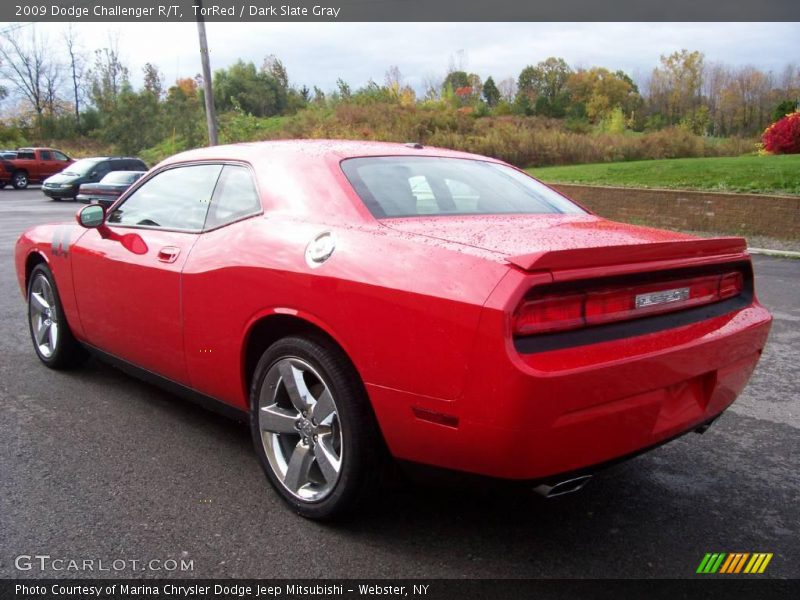 TorRed / Dark Slate Gray 2009 Dodge Challenger R/T