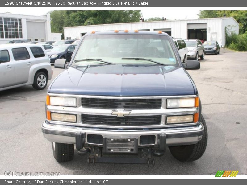 Indigo Blue Metallic / Beige 1998 Chevrolet C/K 2500 K2500 Regular Cab 4x4