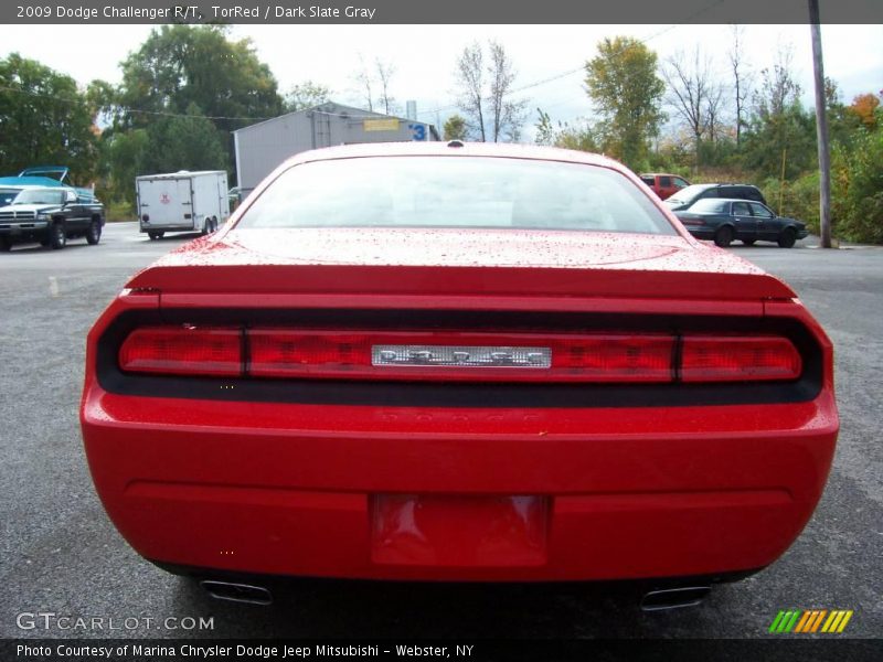 TorRed / Dark Slate Gray 2009 Dodge Challenger R/T