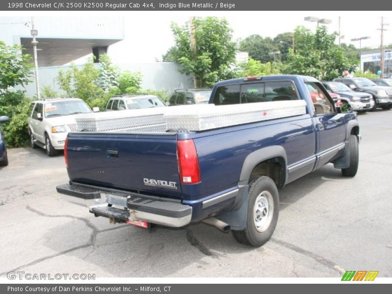 Indigo Blue Metallic / Beige 1998 Chevrolet C/K 2500 K2500 Regular Cab 4x4
