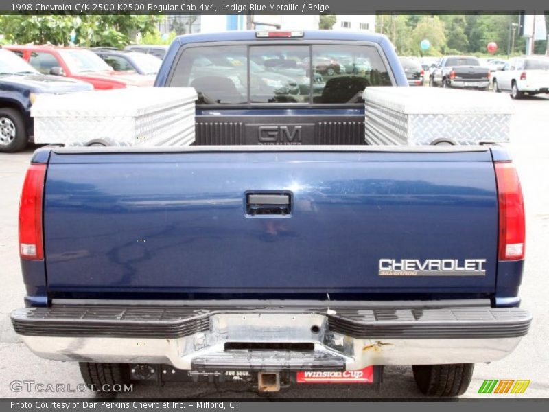 Indigo Blue Metallic / Beige 1998 Chevrolet C/K 2500 K2500 Regular Cab 4x4