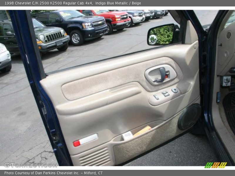Indigo Blue Metallic / Beige 1998 Chevrolet C/K 2500 K2500 Regular Cab 4x4