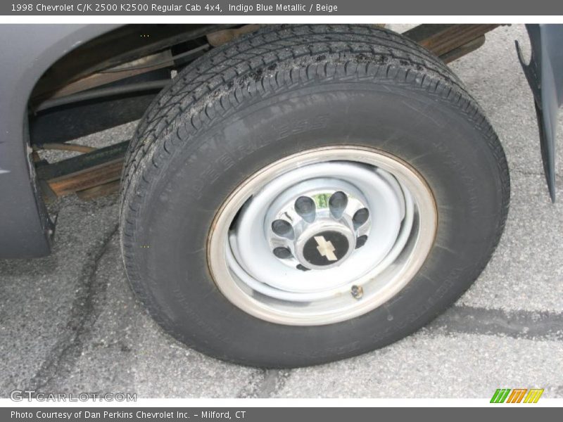 Indigo Blue Metallic / Beige 1998 Chevrolet C/K 2500 K2500 Regular Cab 4x4
