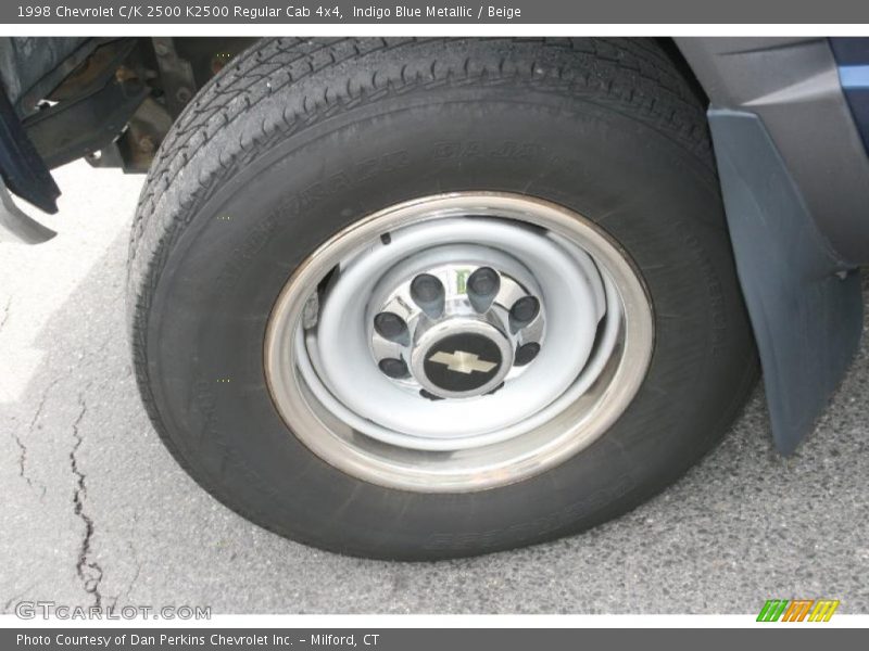 Indigo Blue Metallic / Beige 1998 Chevrolet C/K 2500 K2500 Regular Cab 4x4