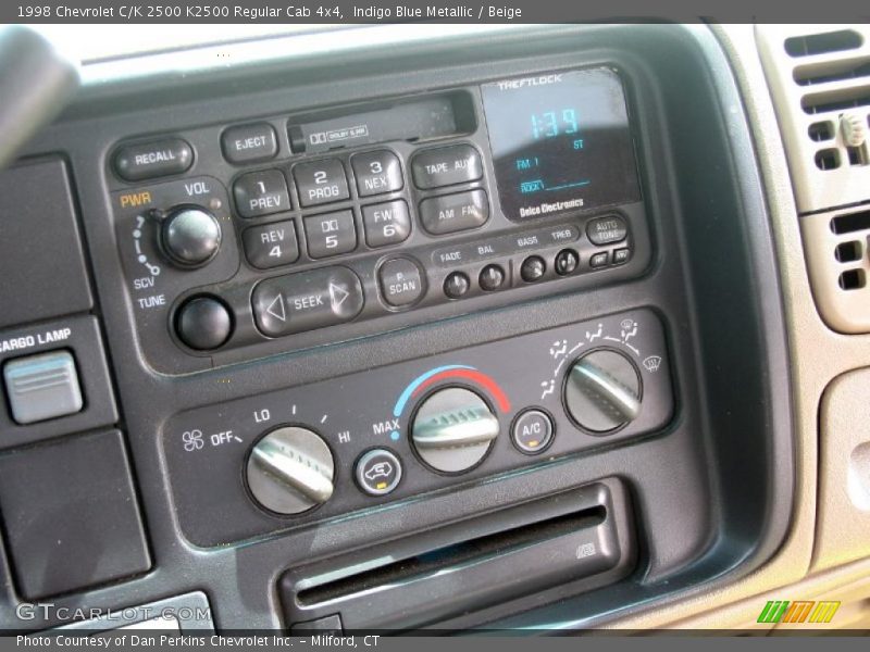 Indigo Blue Metallic / Beige 1998 Chevrolet C/K 2500 K2500 Regular Cab 4x4