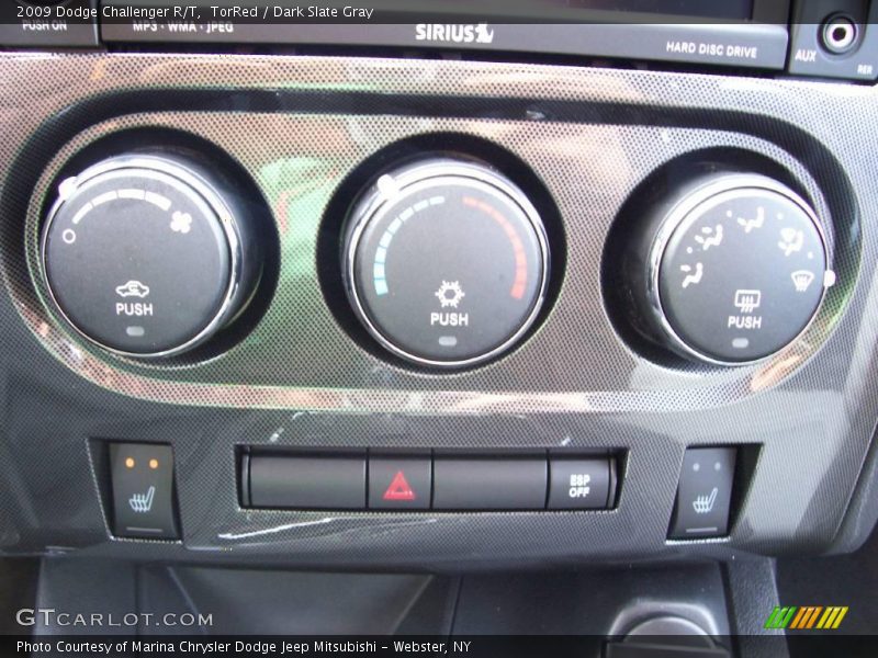 TorRed / Dark Slate Gray 2009 Dodge Challenger R/T