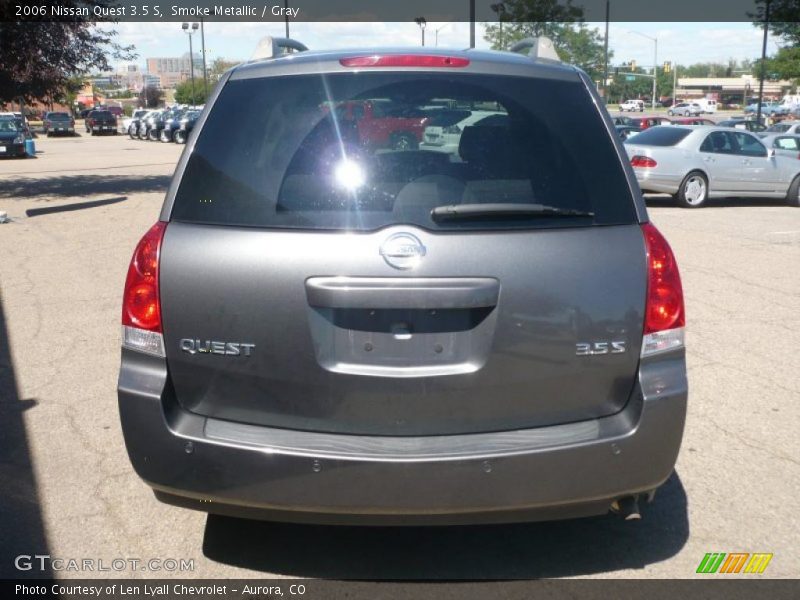 Smoke Metallic / Gray 2006 Nissan Quest 3.5 S