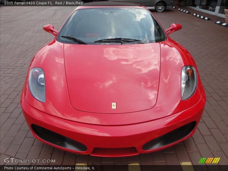 Red / Black/Red 2005 Ferrari F430 Coupe F1