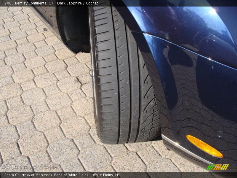 Dark Sapphire / Cognac 2005 Bentley Continental GT