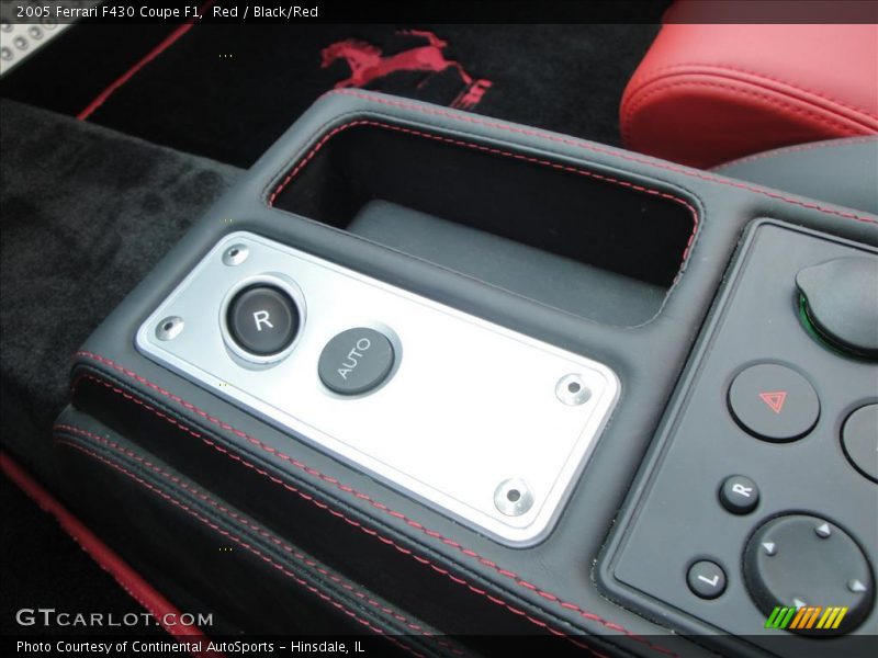 Red / Black/Red 2005 Ferrari F430 Coupe F1