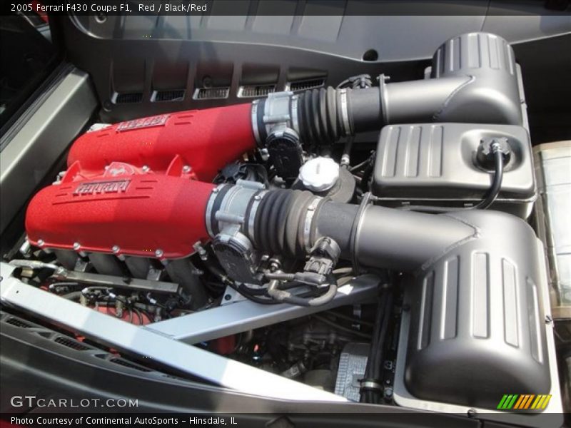 Red / Black/Red 2005 Ferrari F430 Coupe F1