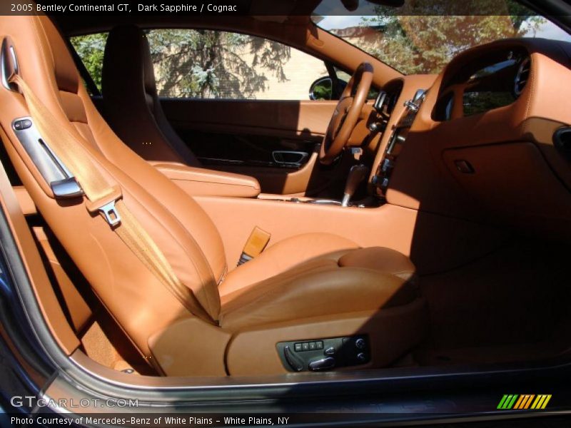 Dark Sapphire / Cognac 2005 Bentley Continental GT