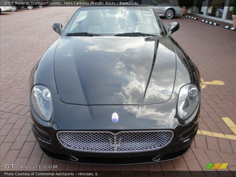 Nero Carbonio (Metallic Black) / Black/Gray 2006 Maserati GranSport Spyder